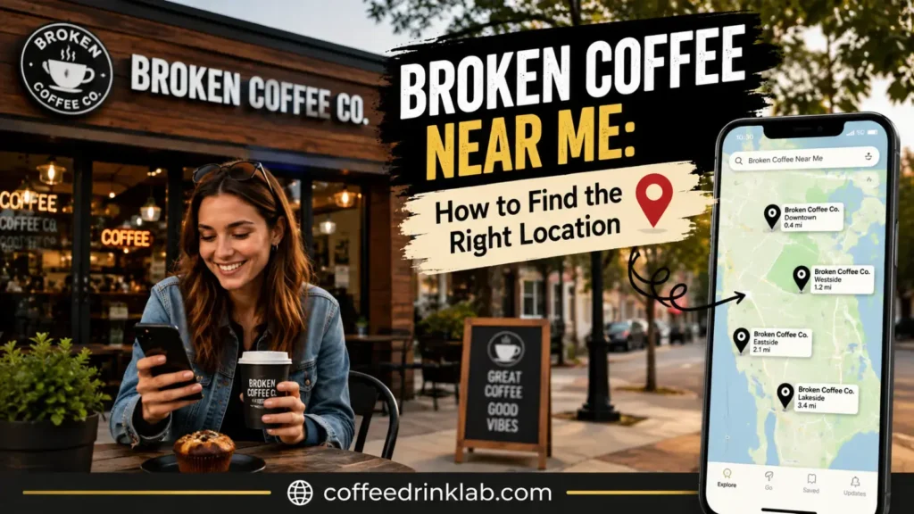 Broken Coffee Near Me: How to Find the Right Location