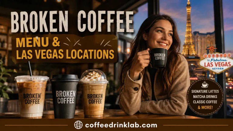 Broken Coffee: Menu & Las Vegas Locations