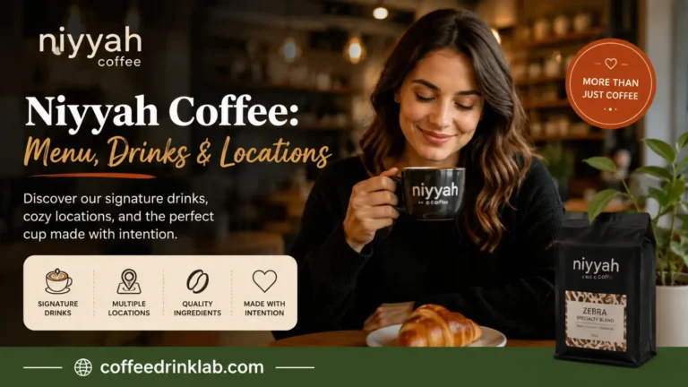 Niyyah Coffee: Menu, Drinks & Locations
