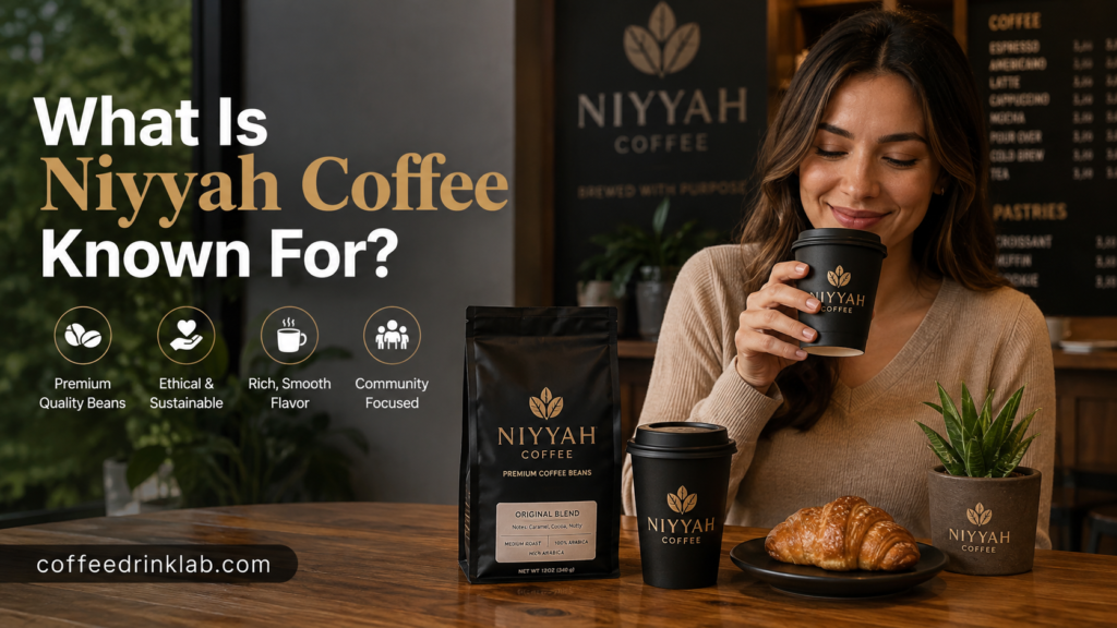 What Is Niyyah Coffee Known For?