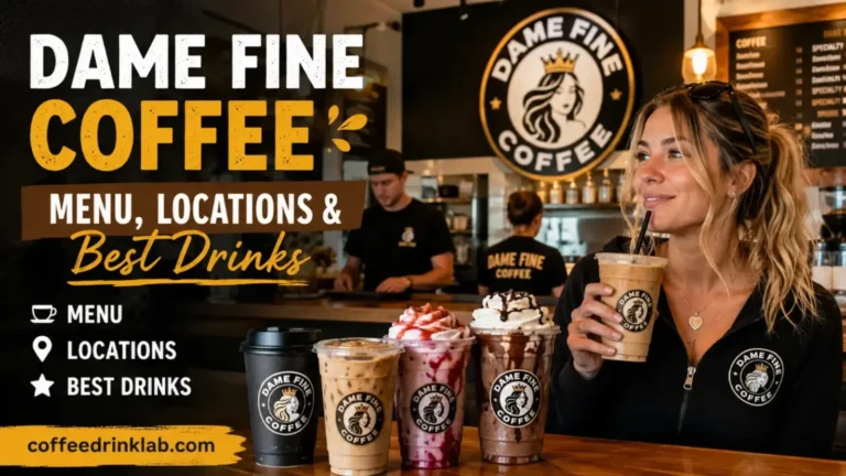 Dame Fine Coffee: Menu, Locations & Best Drinks