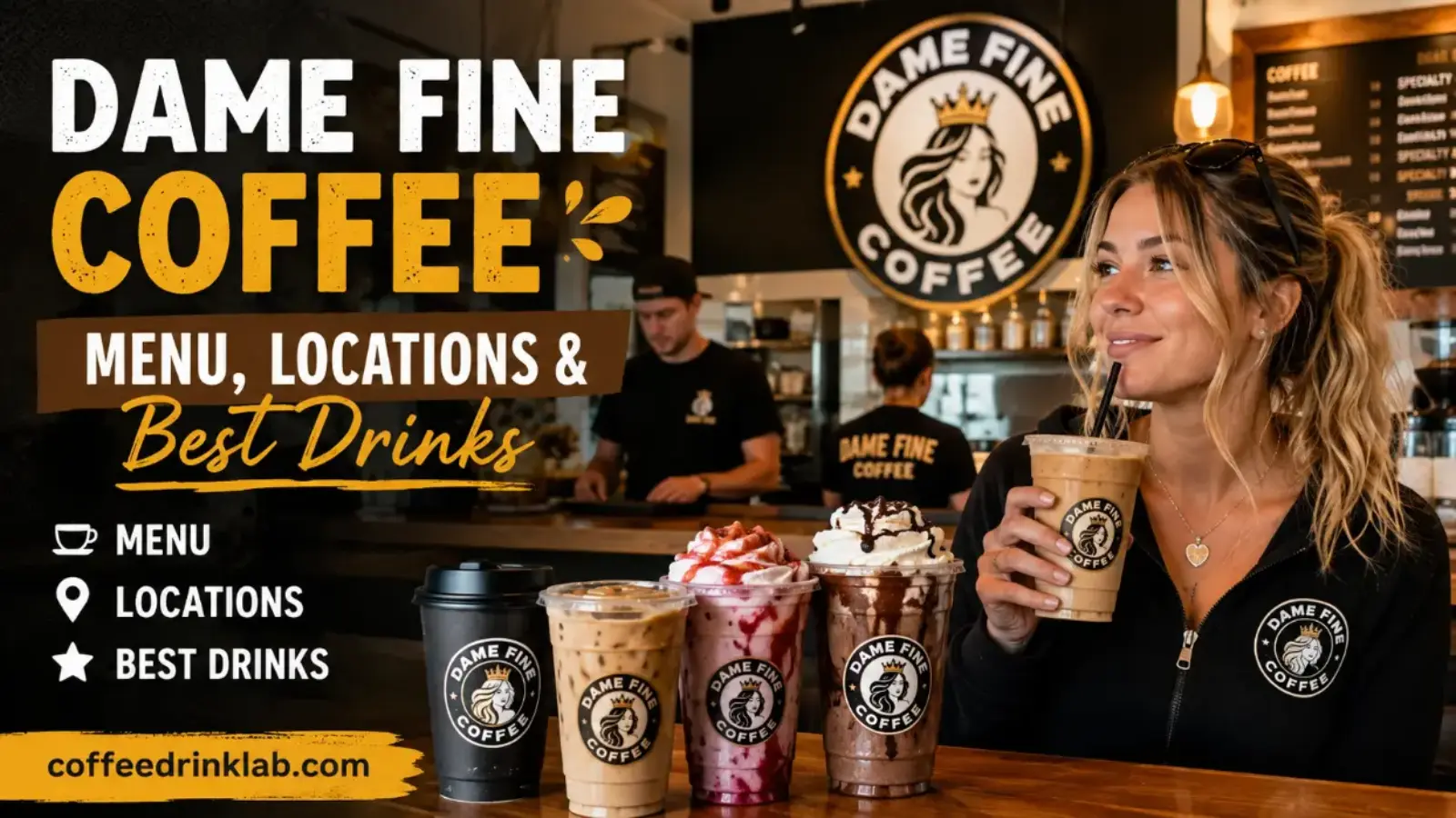 Dame Fine Coffee: Menu, Locations & Best Drinks