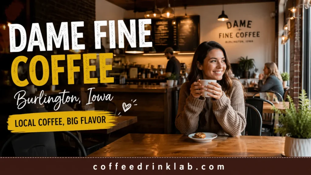Dame Fine Coffee Burlington Iowa
