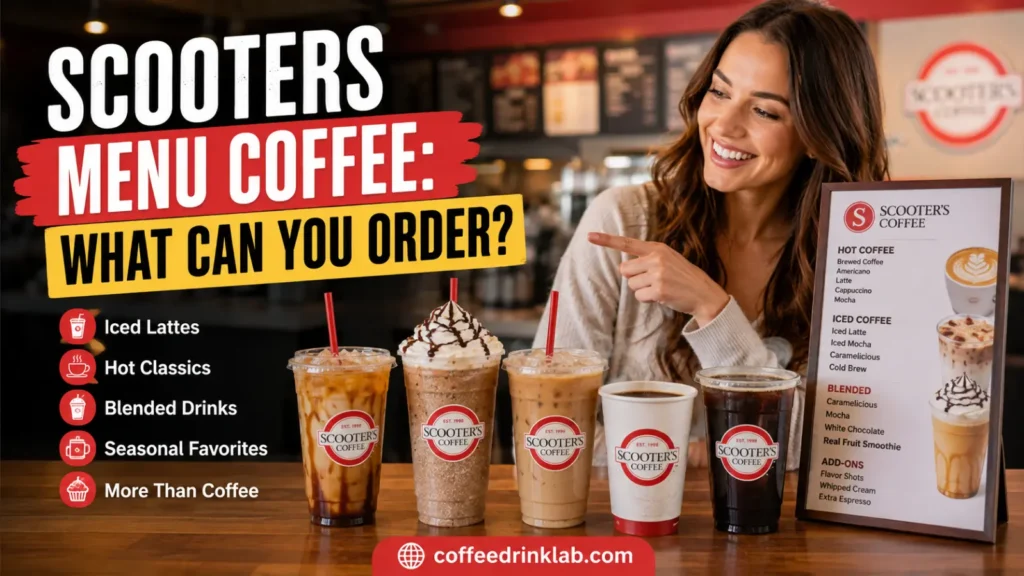Scooters Menu Coffee: What Can You Order?