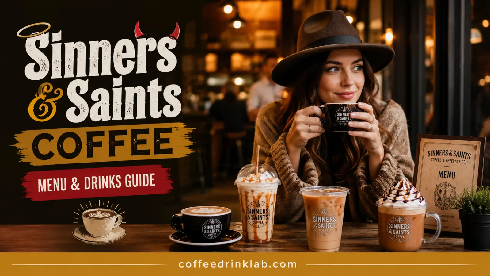 Sinners and Saints Coffee: Menu & Drinks Guide