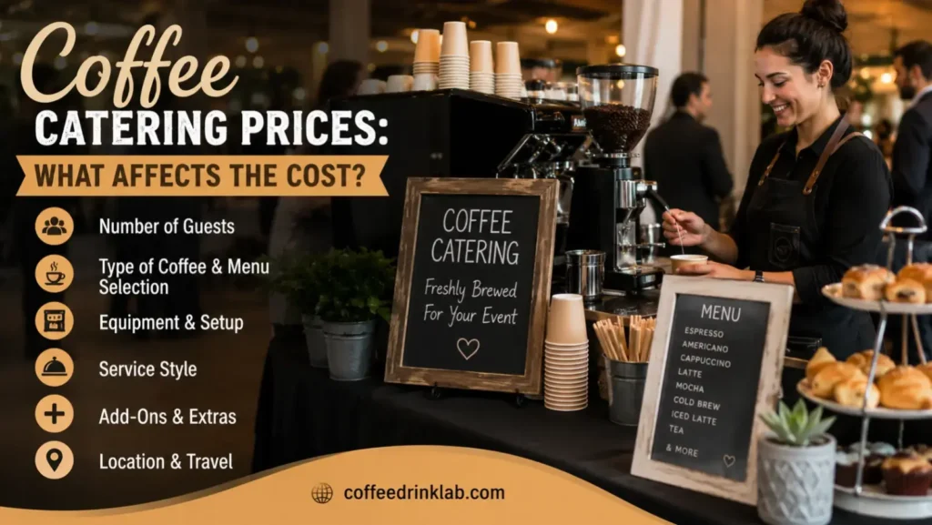 Coffee Catering Prices: What Affects the Cost?