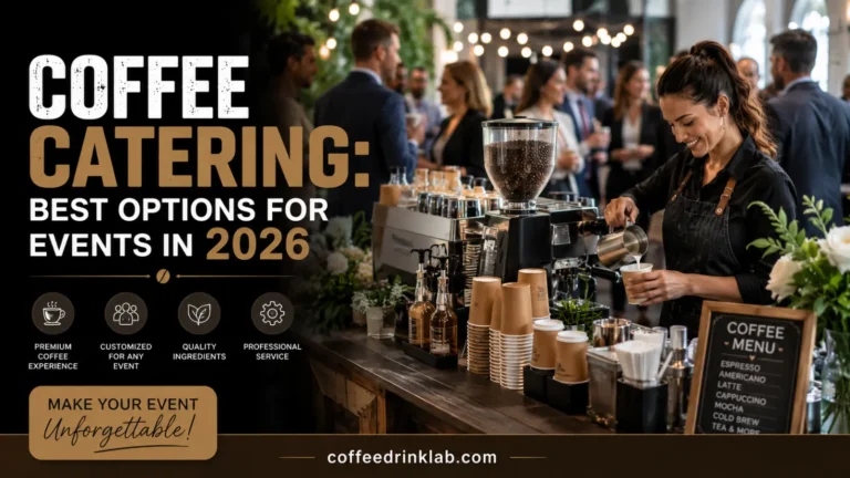 Coffee Catering: 5 Best Event Options to Try in 2026