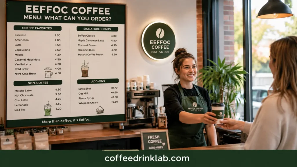 Eeffoc Coffee Menu: What Can You Order?
