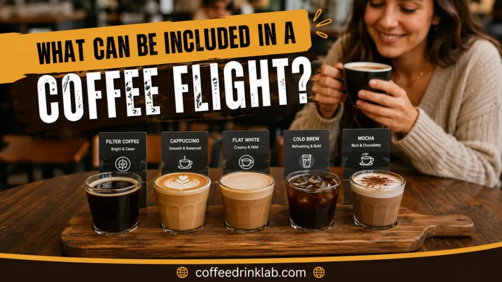 What Can Be Included in a Coffee Flight?