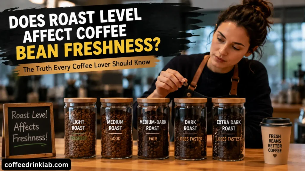 Does Roast Level Affect Coffee Bean Freshness?