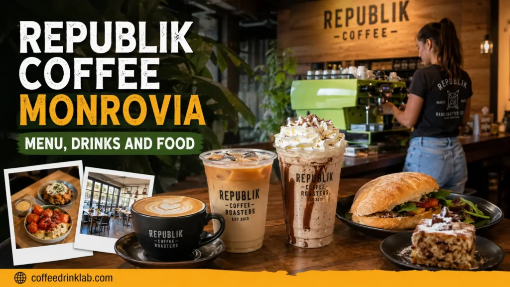 Republik Coffee Monrovia: Menu, Drinks and Food