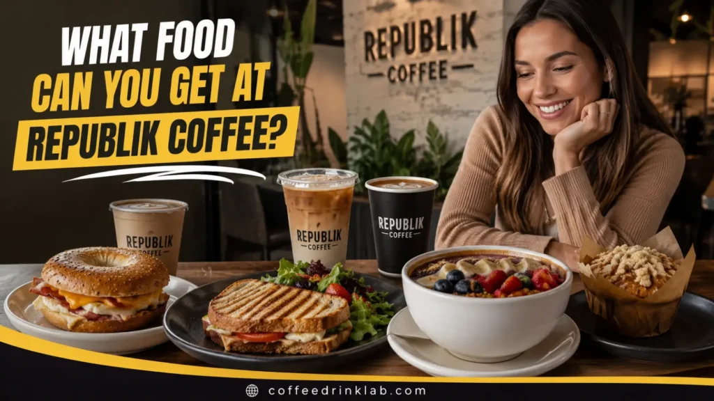 What Food Can You Get at Republik Coffee?