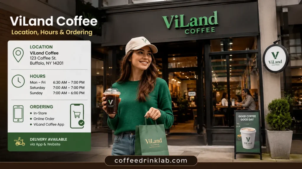 ViLand Coffee Location, Hours & Ordering