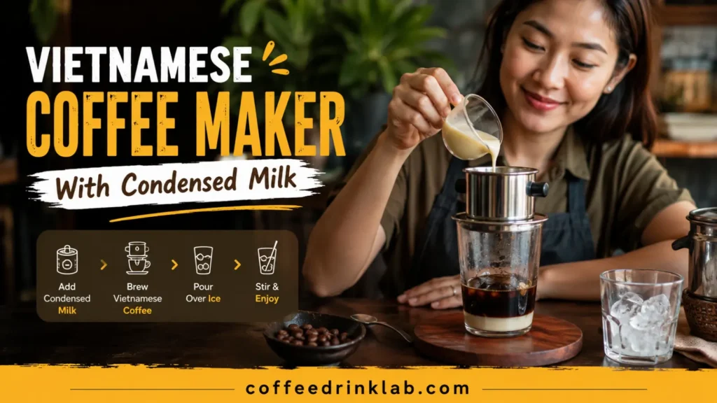 Vietnamese Coffee Maker With Condensed Milk