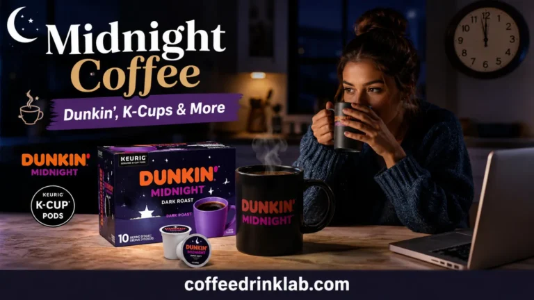 Midnight Coffee: Dunkin, K-Cups & More