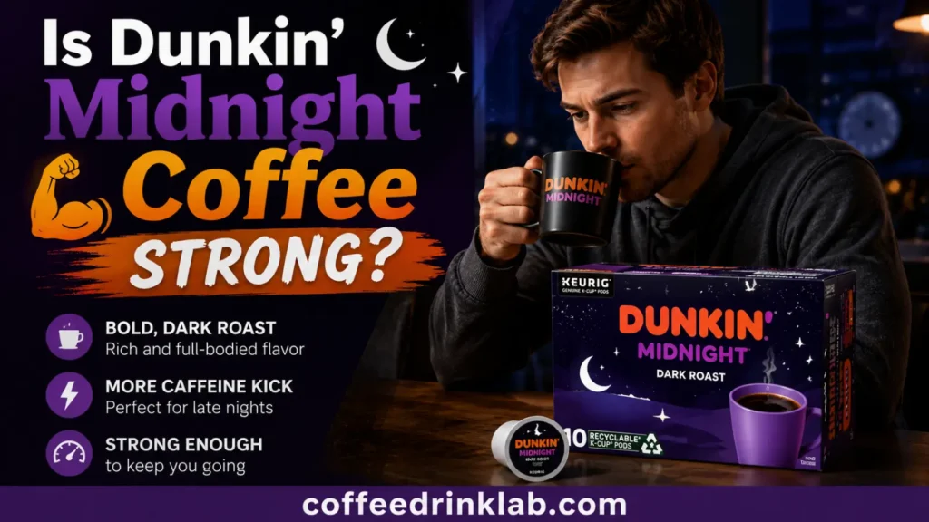 Is Dunkin Midnight Coffee Strong?