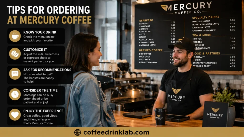 Tips for Ordering at Mercury Coffee