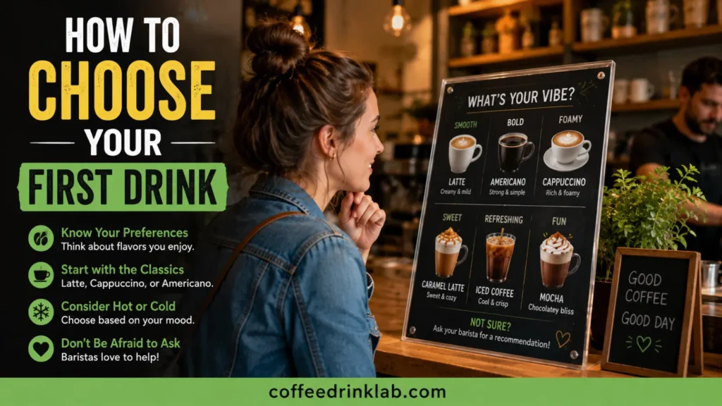 How to Choose Your First Drink