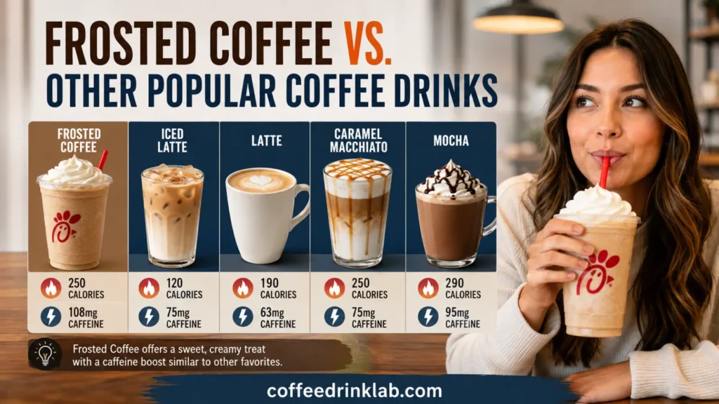 Frosted Coffee vs. Other Popular Coffee Drinks