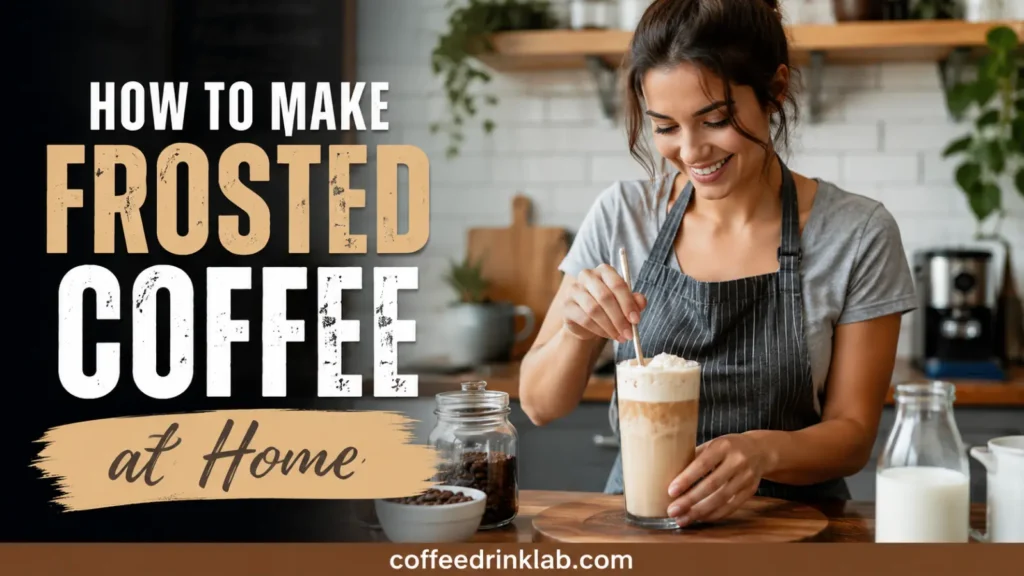 How to Make Frosted Coffee at Home