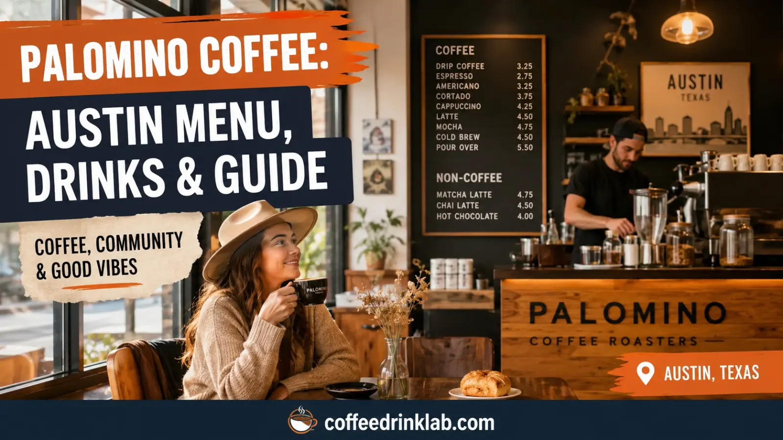 Palomino coffee: Austin Menu, Drinks & Guide