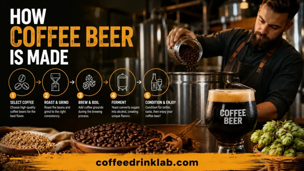 How Coffee Beer Is Made