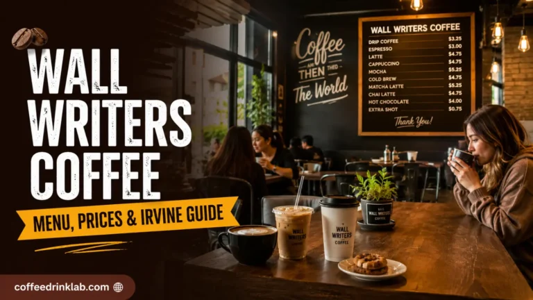 Wall Writers Coffee: Menu, Prices & Irvine Guide