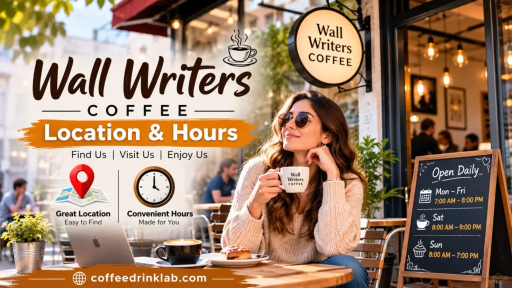 Wall Writers Coffee Location & Hours
