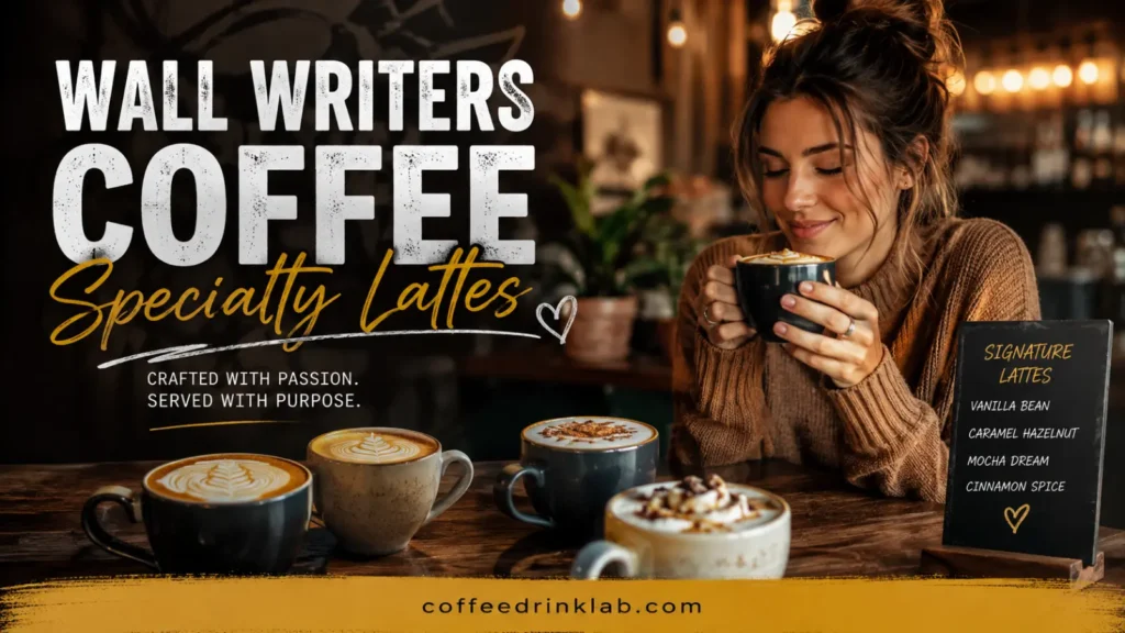 Wall Writers Coffee Specialty Lattes