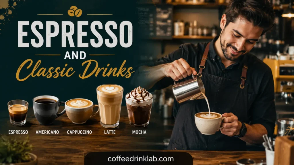 Espresso and Classic Drinks