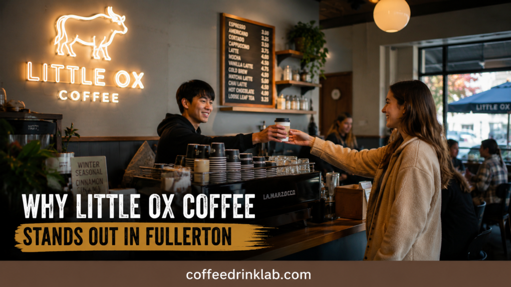 Why Little Ox Coffee Stands Out in Fullerton