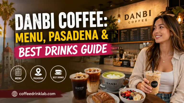 Danbi Coffee: Menu, Pasadena & Best Drinks Guide