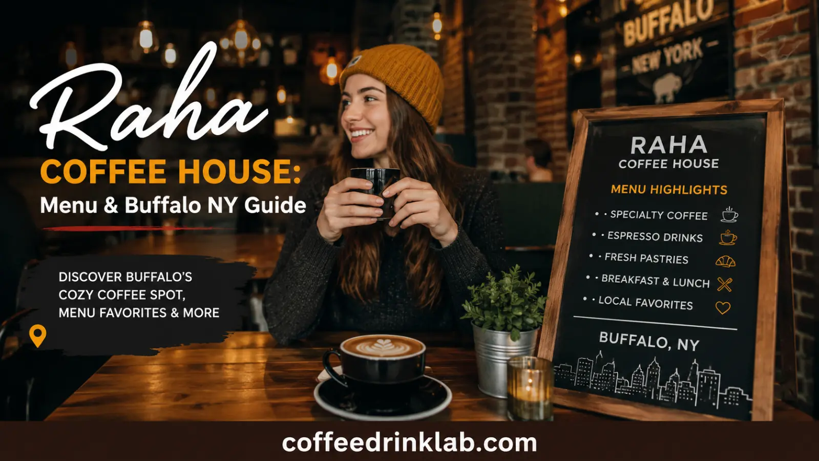 Raha Coffee House: Menu & Buffalo NY Guide