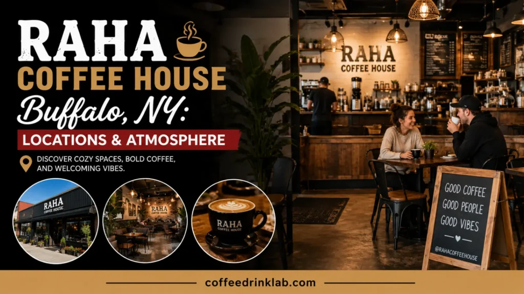 Raha Coffee House Buffalo NY: Locations & Atmosphere