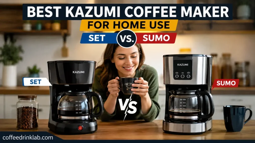 Best Kazumi Coffee Maker for Home Use: Set vs. Sumo