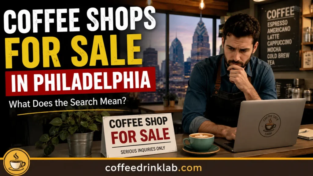 Coffee Shops for Sale in Philadelphia: What Does the Search Mean?