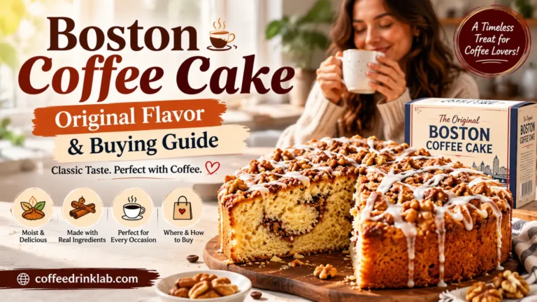 Boston Coffee Cake: Original Flavor & Buying Guide