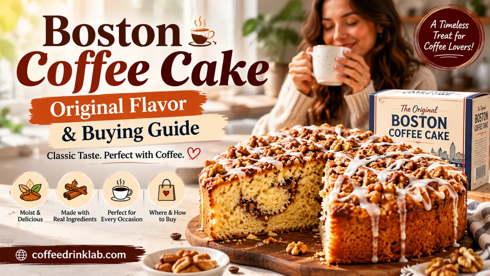 Boston Coffee Cake: Original Flavor & Buying Guide