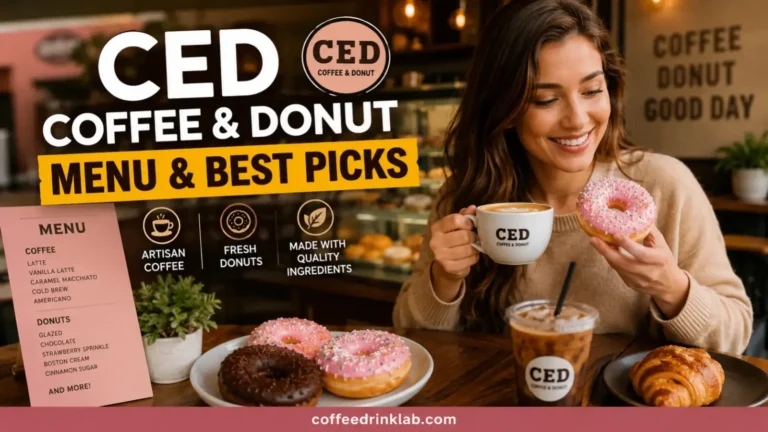 Ced Coffee and Donut: Menu & Best Picks