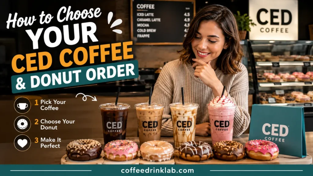 How to Choose Your Ced Coffee and Donut Order