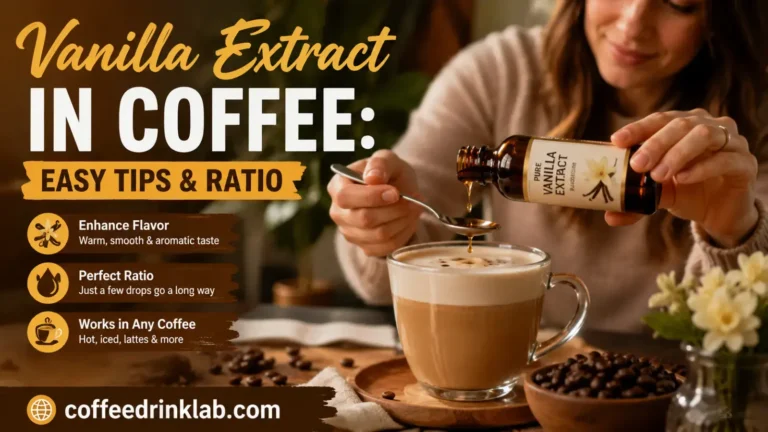 Vanilla Extract in Coffee: Easy Tips & Ratio