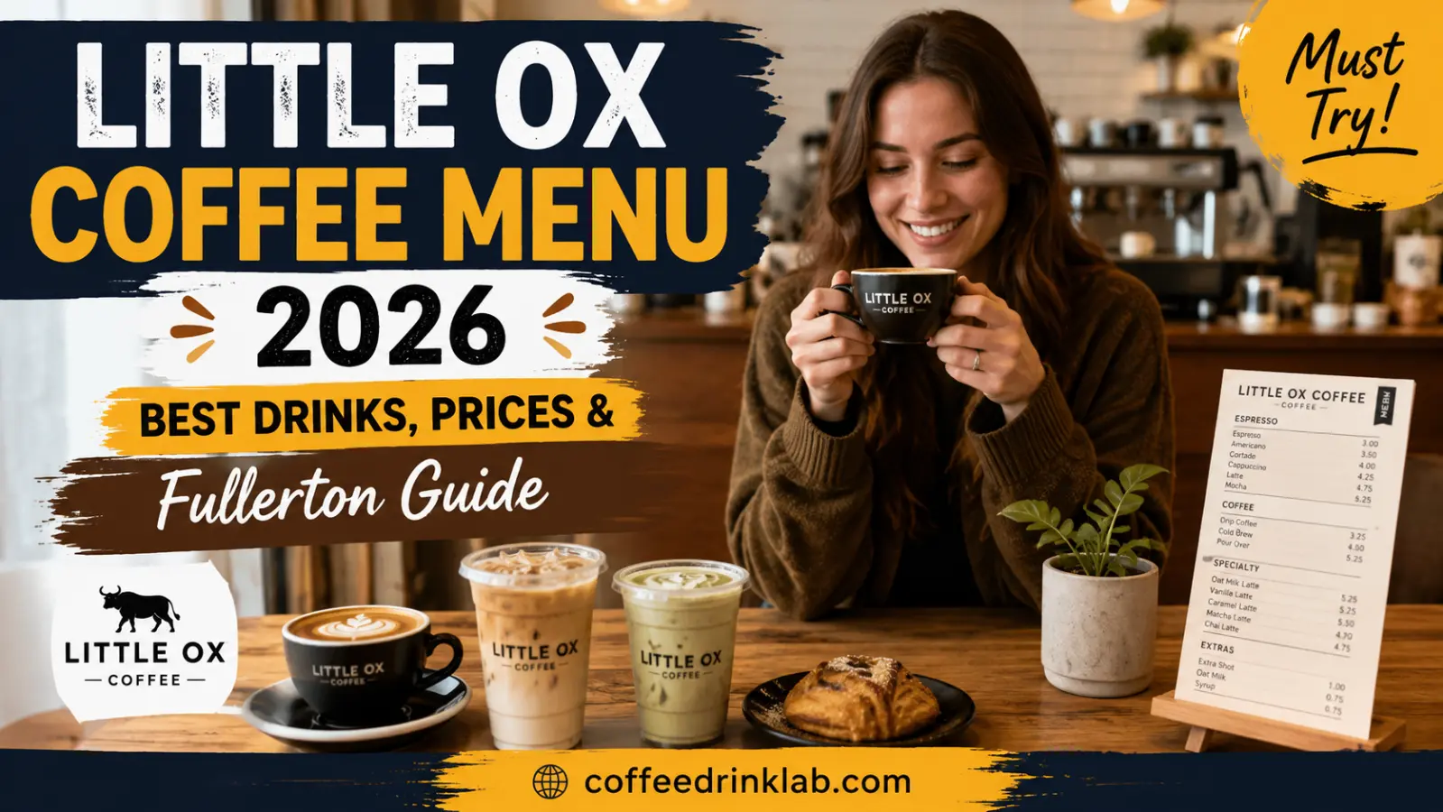 Little Ox Coffee Menu 2026: Best Drinks, Prices & Fullerton Guide