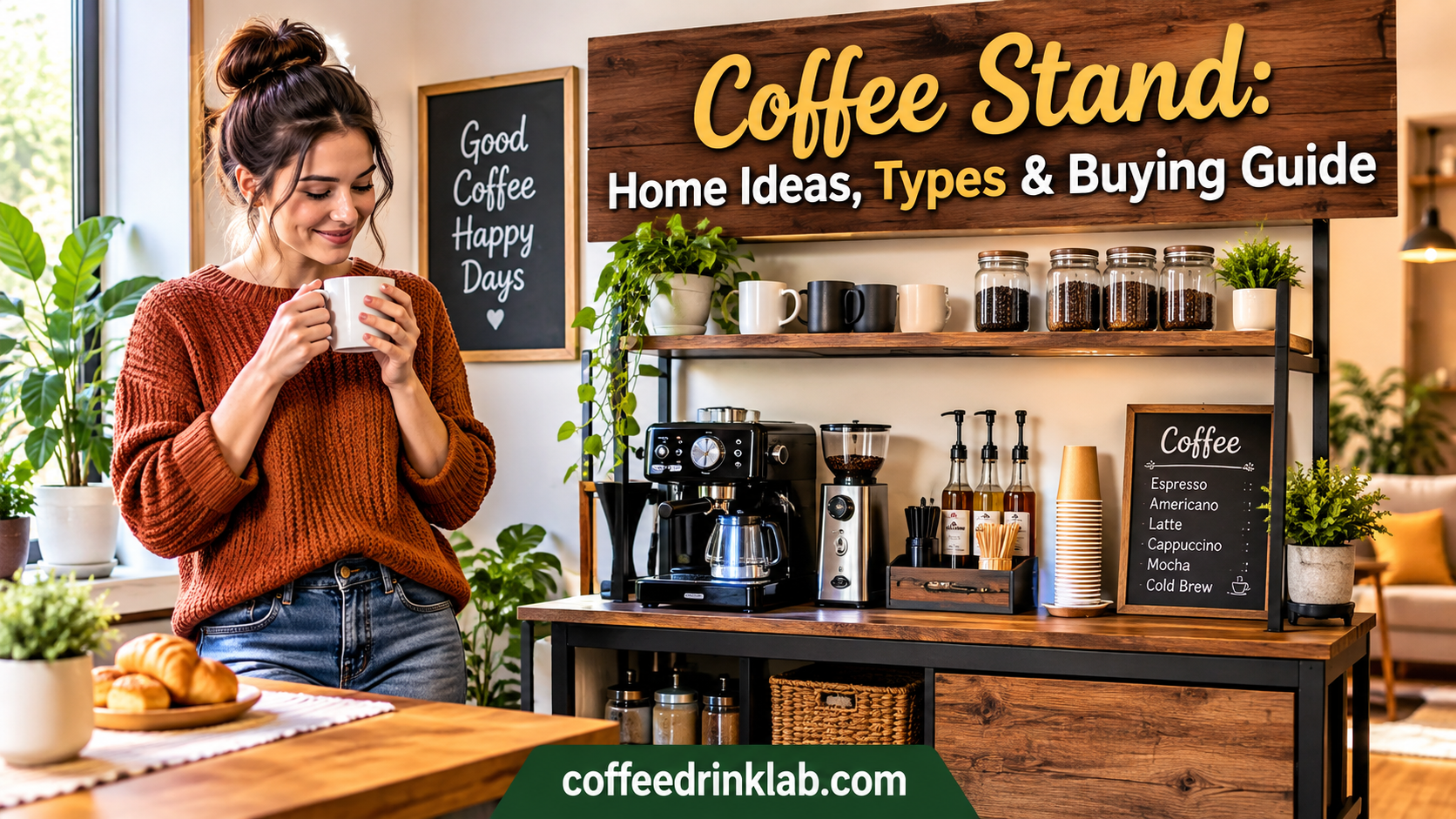 Coffee Stand: Home Ideas, Types & Buying Guide
