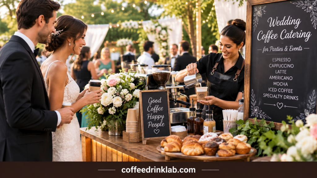 Wedding Coffee Catering for Parties & Events