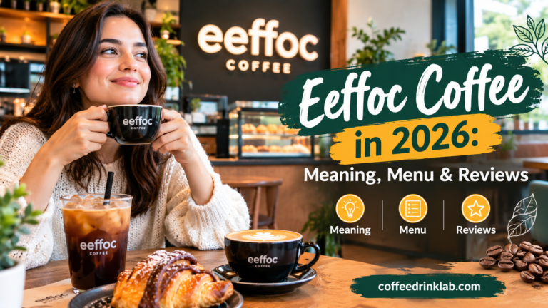 Eeffoc Coffee in 2026: Meaning, Menu & Reviews