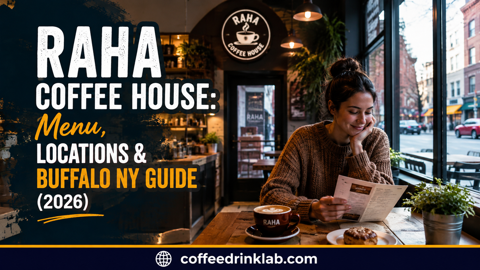 Raha Coffee House: Menu, Locations & Buffalo NY Guide (2026)