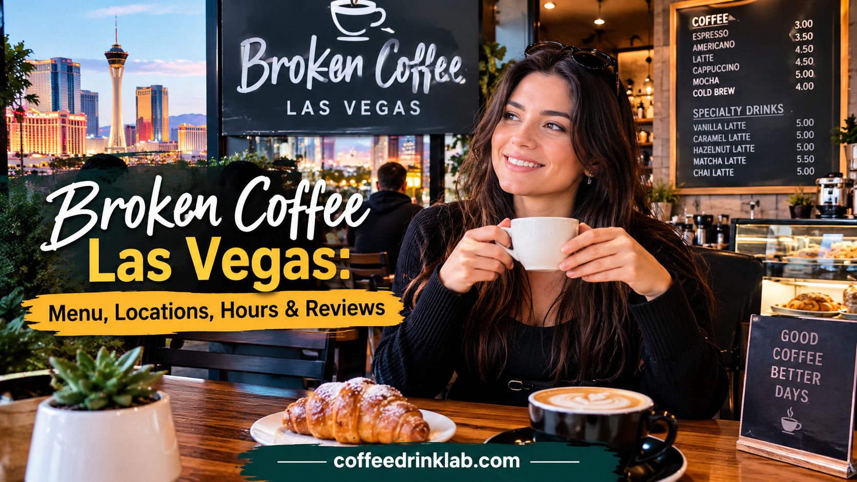 Broken Coffee Las Vegas: Menu, Locations, Hours & Reviews