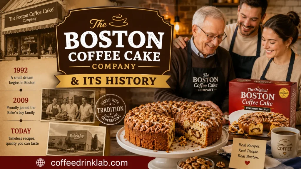 The Boston Coffee Cake Company & Its History