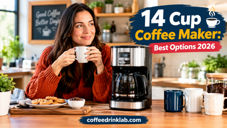 14 Cup Coffee Maker: Best Options 2026