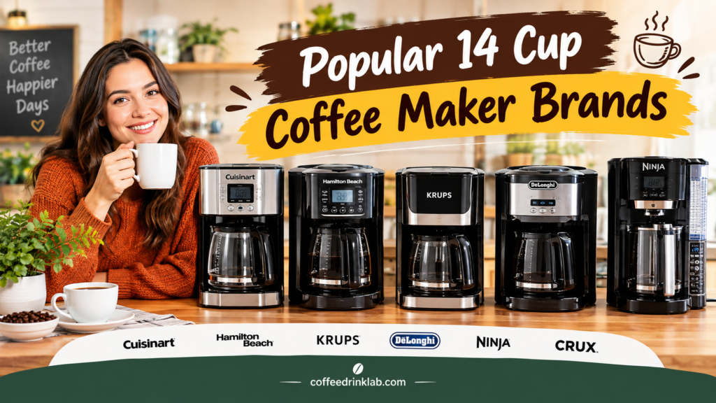 Popular 14 Cup Coffee Maker Brands
